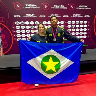 Atleta bolsista do Governo de MT conquista medalha de prata em Pan-Americano de Wrestling - Notícias - Mato Grosso digital