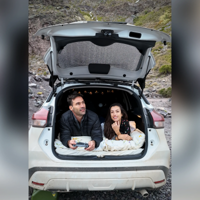 Casal de brasileiros embarca em nova aventura pelos Andes a bordo de um Nissan Kicks equipado com cama - Notícias - Mato Grosso digital