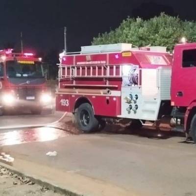 Corpo de Bombeiros controla incêndio em residência e carro em Guarantã do Norte - Notícias - Mato Grosso digital