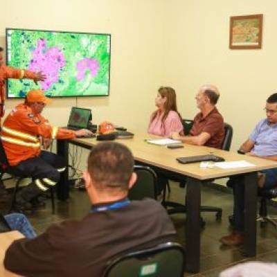 Em visita a Poconé, entidades públicas discutem ações para enfrentamento aos incêndios no Pantanal - Notícias - Mato Grosso digital