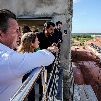 Governador vistoria obras do Parque Tecnológico - Notícias - Mato Grosso digital